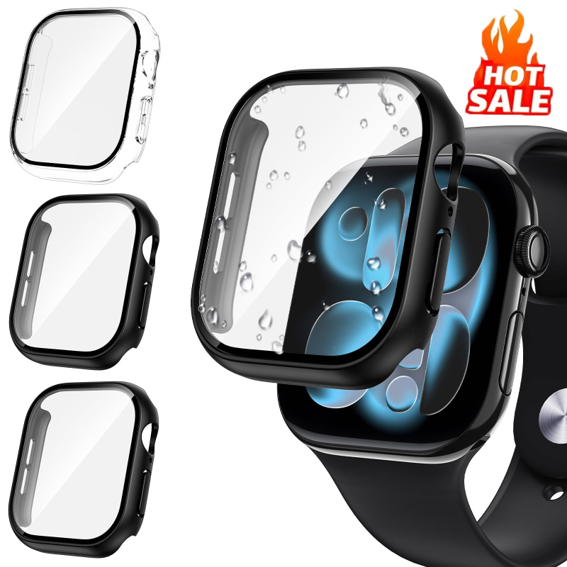 3 pièces verre + couvercle pou - Apple Smartwatch Accessories avis et prix