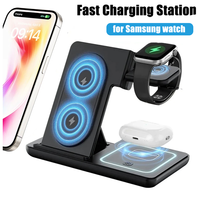 Support de bureau pliable sans - Wireless Charger Watch avis et prix